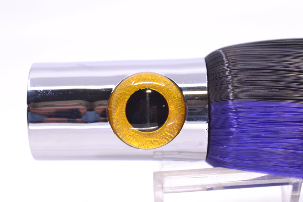 Iland Lures Black-Purple Hair Chrome Head Iland Express 10.5" 3oz EX220-BK/PL