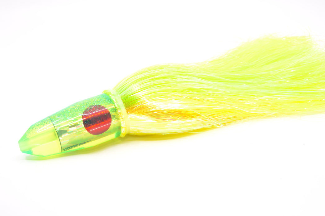 TANTRUM Lures Chartreuse Rainbow Ice Blue Back Medium Bullet 9" 7oz Strobez GZE