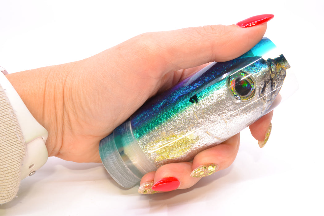 Ali'i Kai Lures Opelu Blue-Teal Back Medium Hard Head 12" 6oz GZE