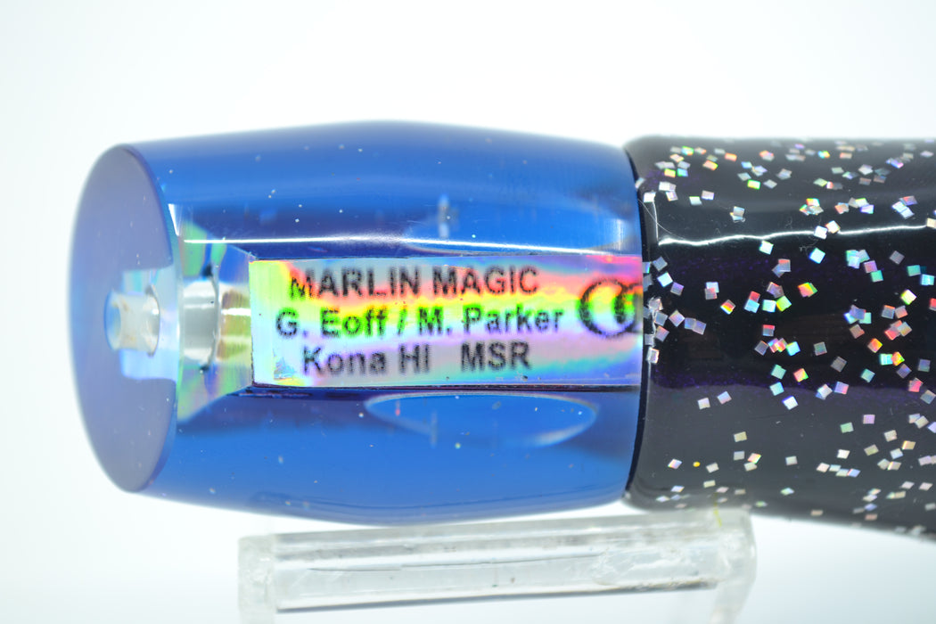 Marlin Magic Purple MOP Blue Back Taxi Eyes MSR 10" 7.5oz Skirted Black-Purple-Blue