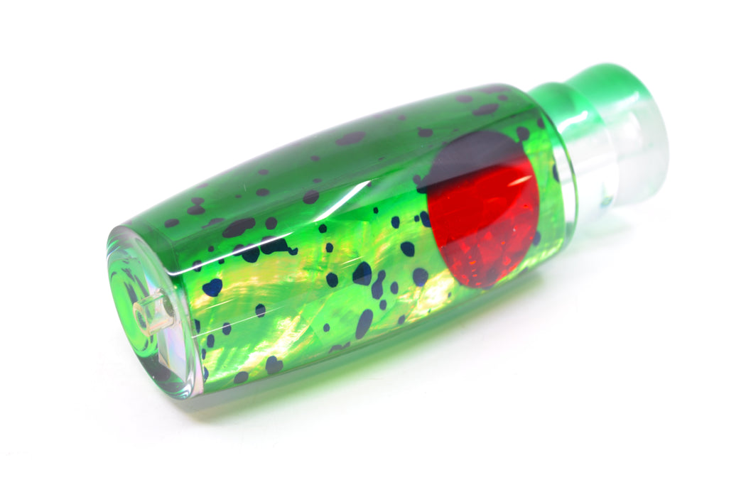 Moyes Lures Mahi MOP Green Back Red Eyes Small Shotgun 9" 2oz