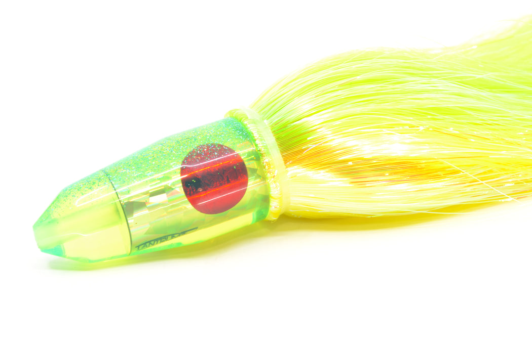 TANTRUM Lures Chartreuse Rainbow Ice Blue Back Medium Bullet 9" 7oz Strobez GZE