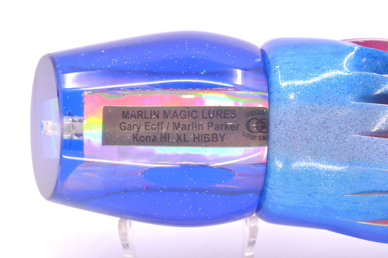 Marlin Magic Pink Awabi Blue Back Red Eyes XL Hibby 16" 16oz FT Vinyl Blue Dream