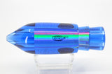 TANTRUM Lures Blue Rainbow Blue Glitter Back Large JetPack Bullet 12" 8.2oz