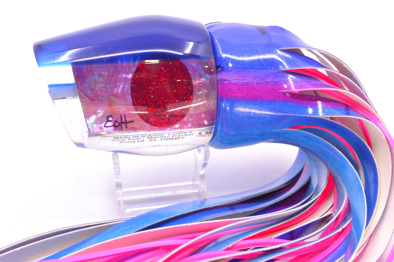 Marlin Magic Pink Awabi Blue Back Red Eyes XL Hibby 16" 16oz FT Vinyl Blue Dream