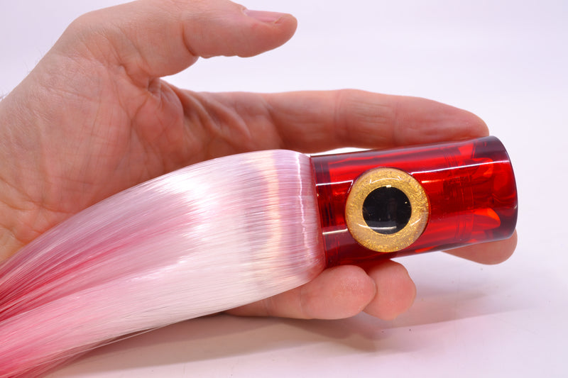 Iland Lures "Wahoo" Hair Red Head Iland Express 10.5" 3oz EX223-WAH