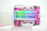 Big T Lures Magenta Mackerel Trevor's Terror 14" 10.5oz Skirted Pink-White