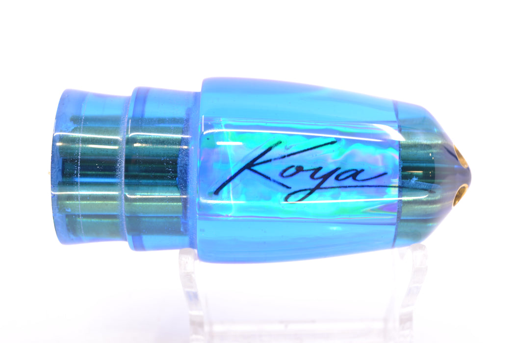 Koya Lures Blue Rainbow 4-Hole Bullet 9"+ 6oz