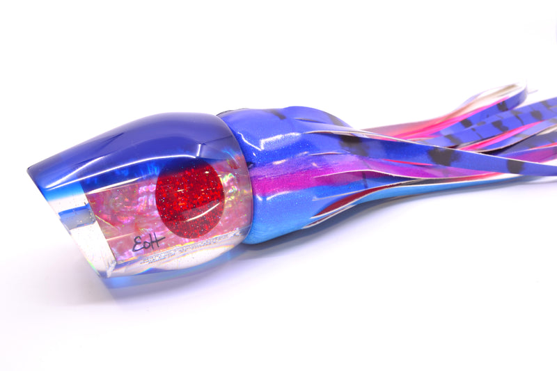 Marlin Magic Pink Awabi Blue Back Red Eyes XL Hibby 16" 16oz FT Vinyl Blue Dream
