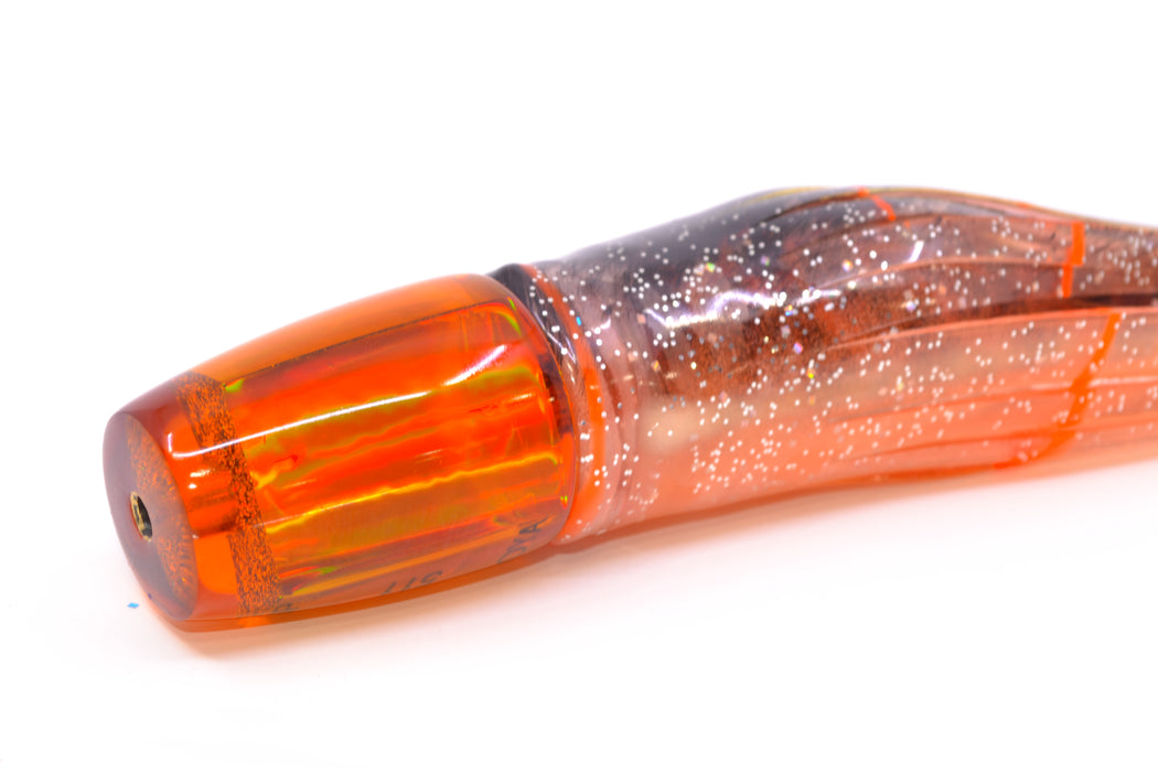 Koya Lures Root Beer-Amber Rainbow JP 511 9" 4oz Skirted Kajiki GZE