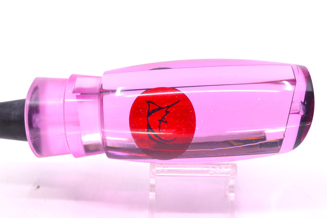 Bonze Lures Pink Mirrored Red Eyes Violator 14" 12.5oz