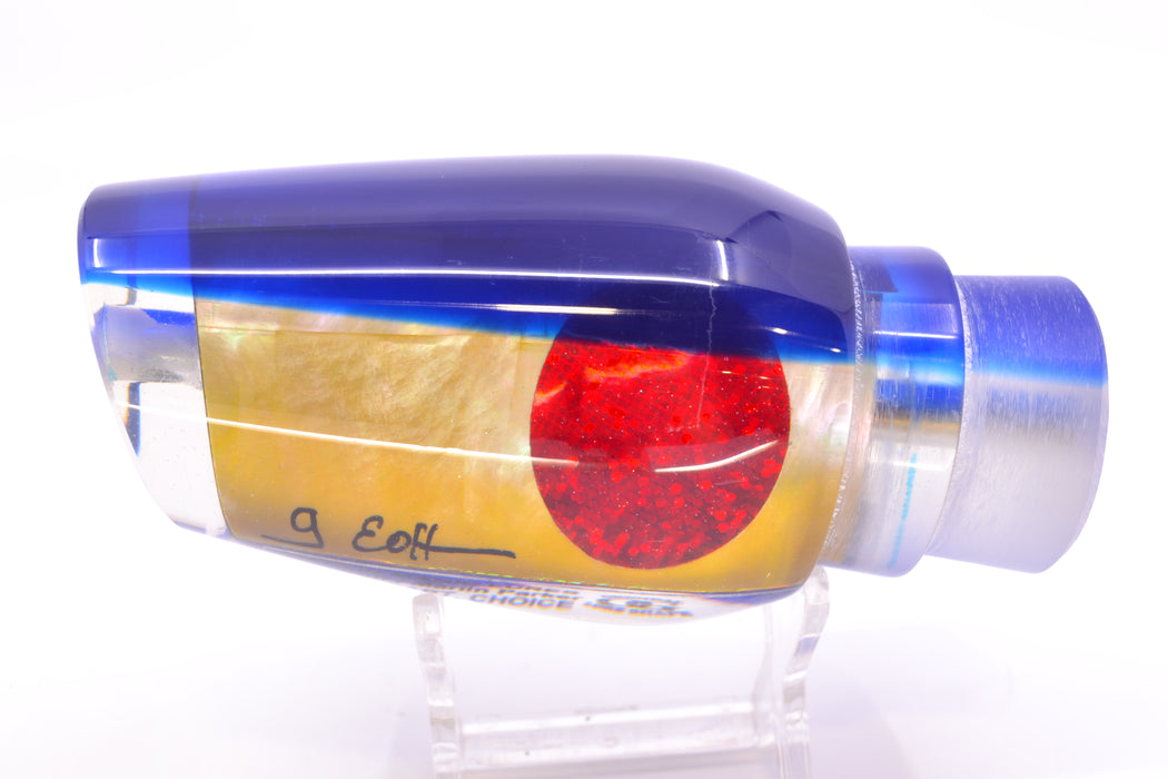 Marlin Magic Golden MOP Blue Back Red Eyes Captain's Choice 14" 9.2oz