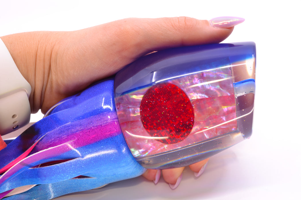 Marlin Magic Pink Awabi Blue Back Red Eyes XL Hibby 16" 16oz FT Vinyl Blue Dream GZE