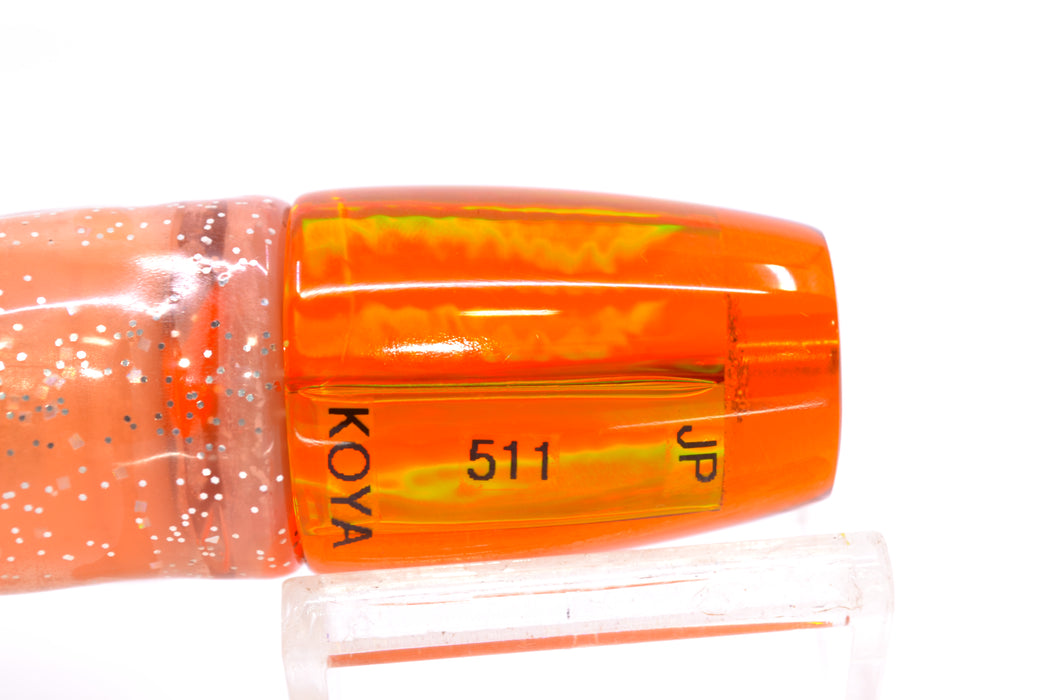 Koya Lures Root Beer-Amber Rainbow JP 511 9" 4oz Skirted Kajiki GZE