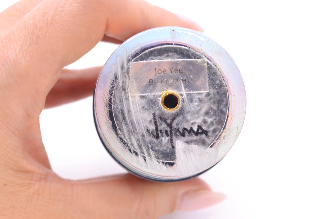 Joe Yee by KEGZ-Niiyama Collab Ice Rainbow Black Scales Super Plunger 14" 7.2oz GZE