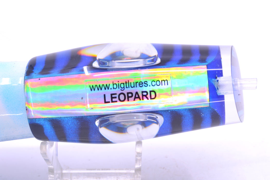 Big T Lures Blue-Silver Rainbow Mackerel Leopard 12" 10.7oz Skirted Blue-White GZE