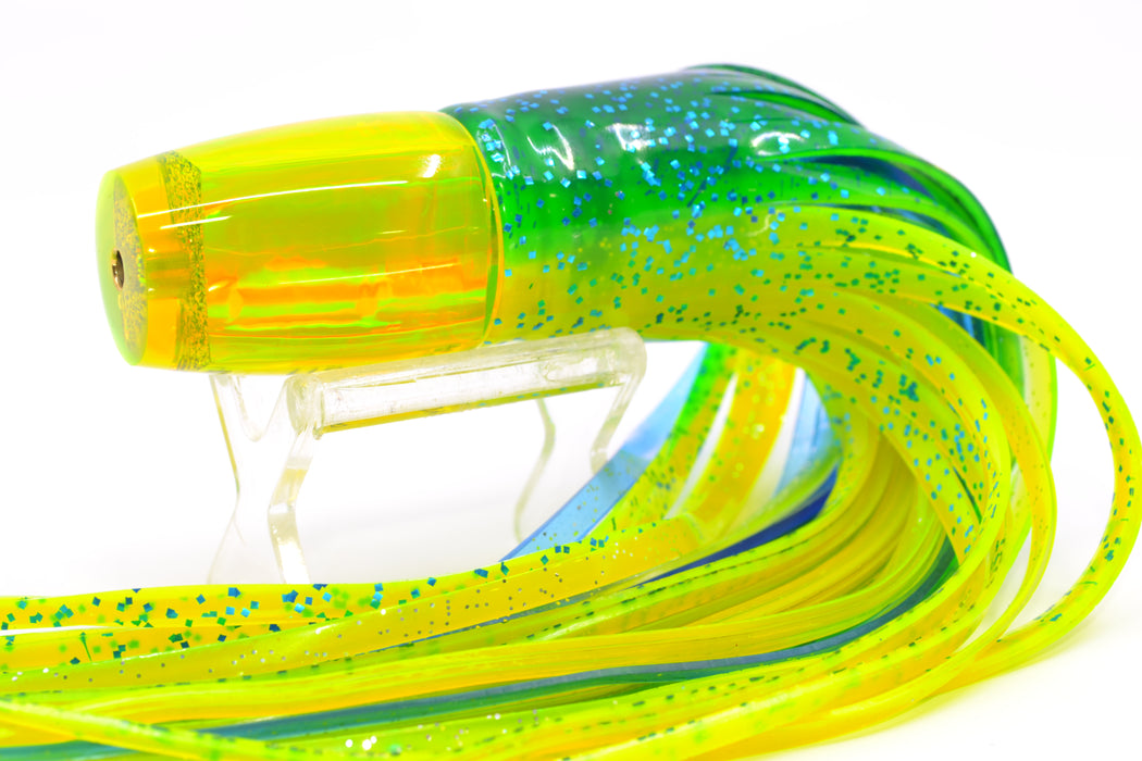 Koya Lures Yellow Rainbow JP 511 9" 4oz Skirted Mahi GZE