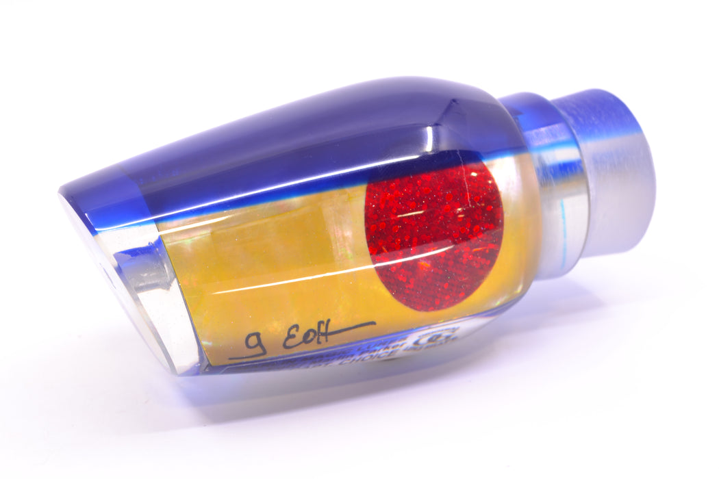 Marlin Magic Golden MOP Blue Back Red Eyes Captain's Choice 14" 9.2oz