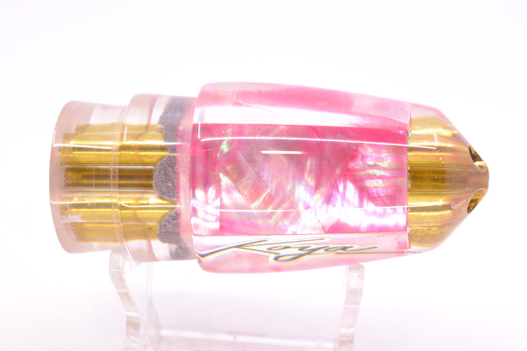 Koya Lures Pink MOP 4-Hole Bullet 9"+ 6oz