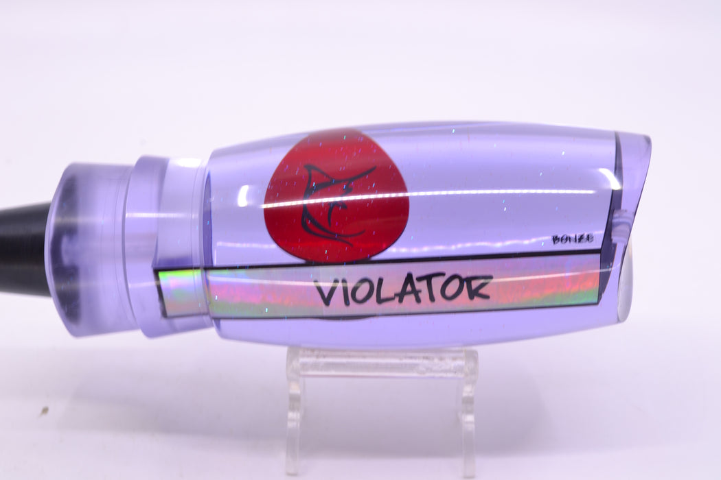 Bonze Lures Purple Mirrored Red Eyes Violator 14" 12.5oz