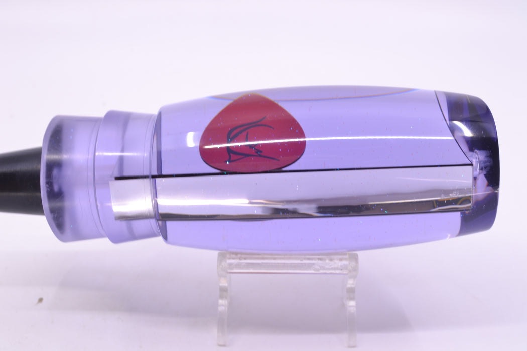 Bonze Lures Purple Mirrored Red Eyes Violator 14" 12.5oz