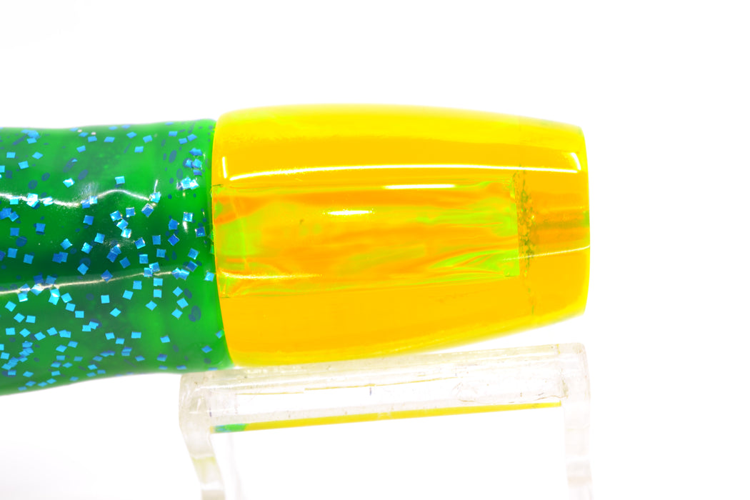 Koya Lures Yellow Rainbow JP 511 9" 4oz Skirted Mahi GZE