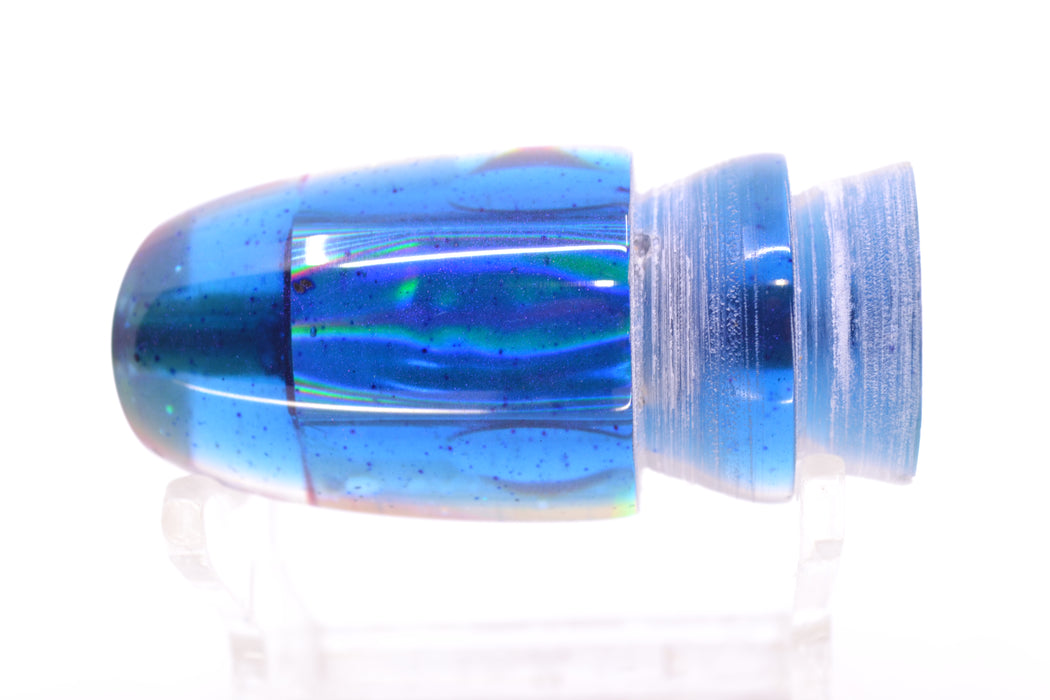 Bomboy Lures White Abalone Blue Back Ahi Bomb 9" 2.5oz