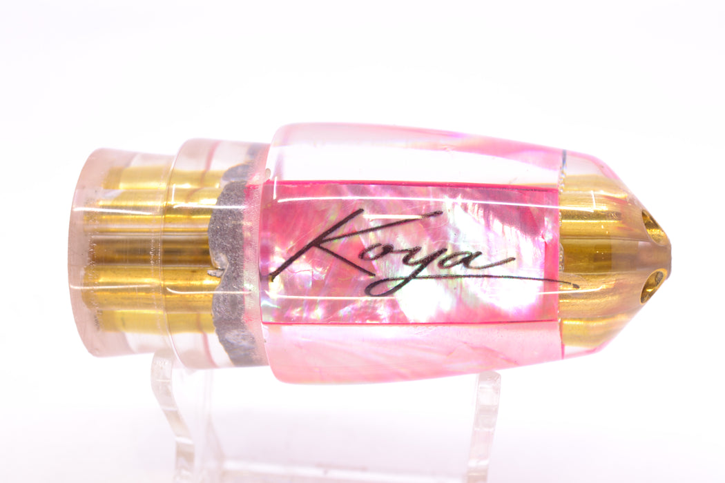 Koya Lures Pink MOP 4-Hole Bullet 9"+ 6oz