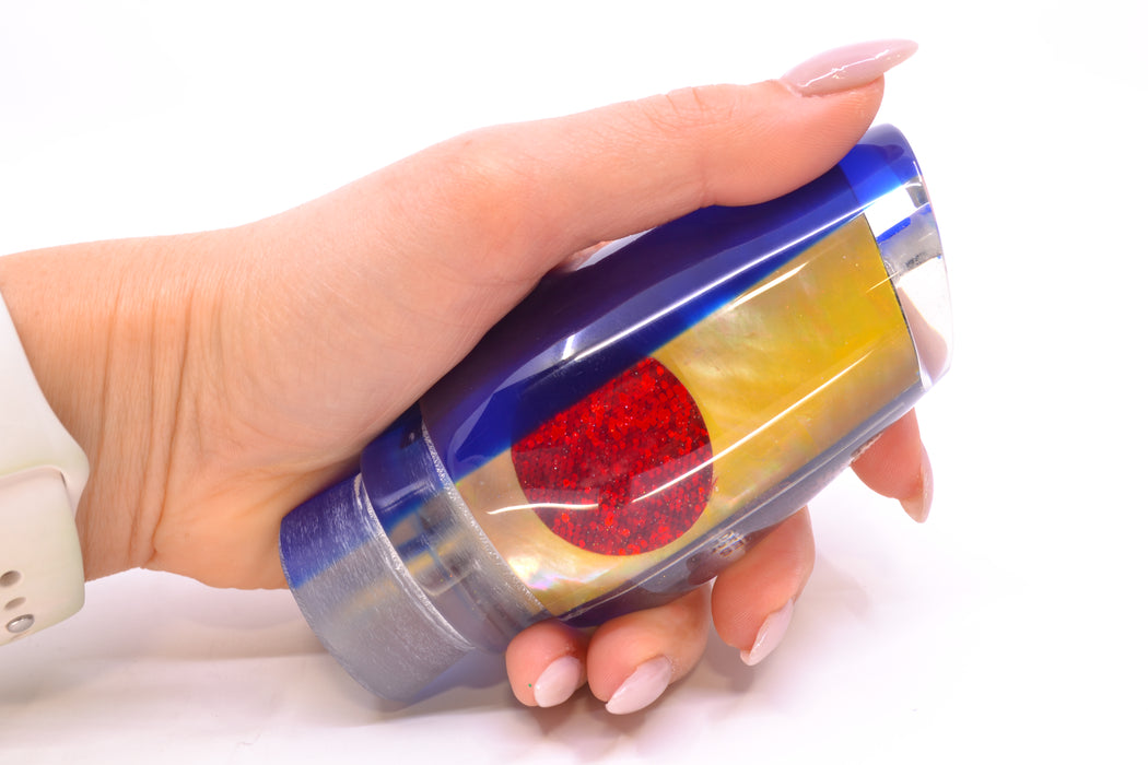 Marlin Magic Golden MOP Blue Back Red Eyes Captain's Choice 14" 9.2oz