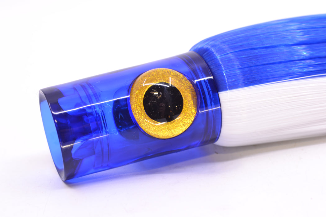 Iland Lures Blue-White Hair Blue Head Iland Express 10.5" 3oz EX221-BL/WH