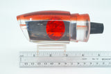 TANTRUM Lures Clear Mirrored Orange Glitter Back Red Eyes Kona Cut XL Bandit 14" 9.7oz