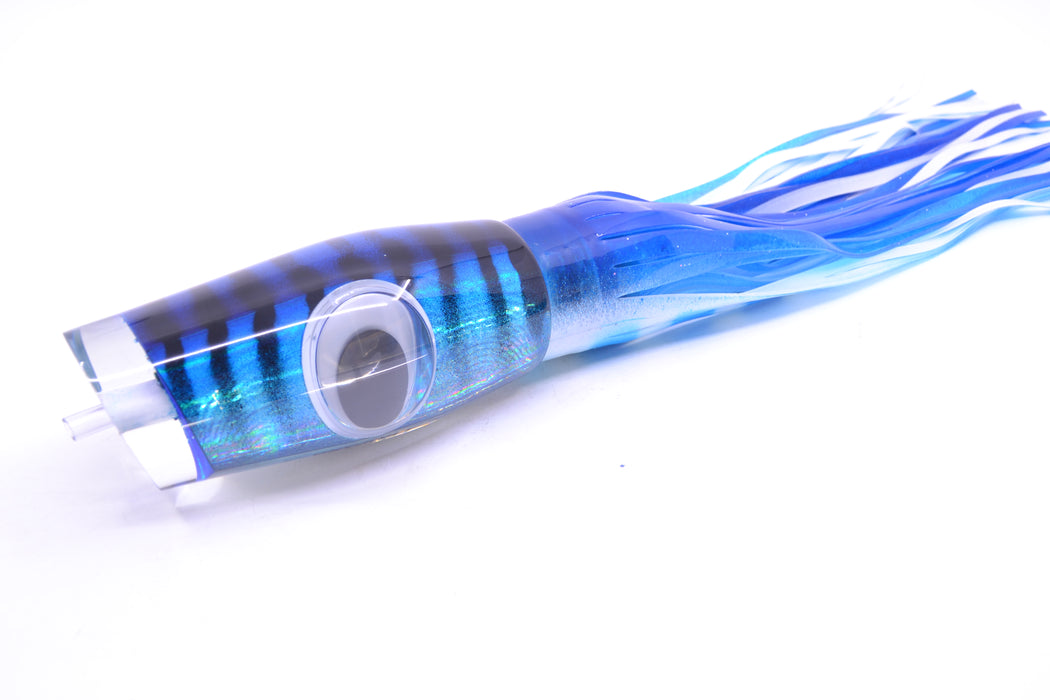 Big T Lures Blue-Silver Rainbow Mackerel Leopard 12" 10.7oz Skirted Blue-White GZE