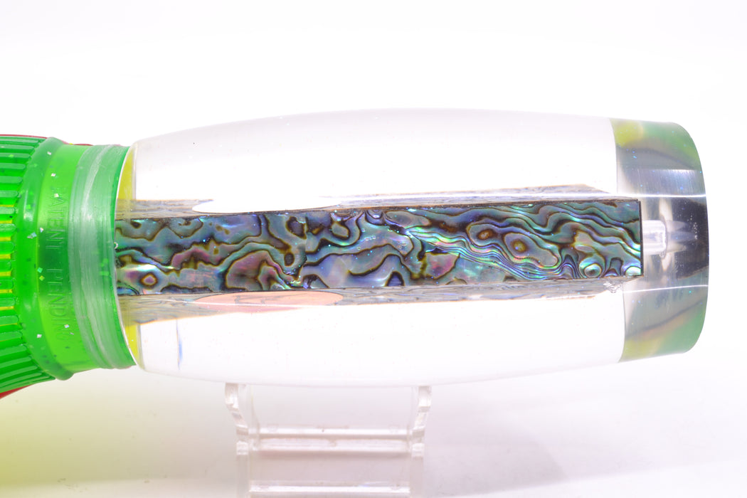 Bonze Lures/Grander Marlin Tackle Bankwalker + D-Flap Teaser Combo Green-Red-Chart