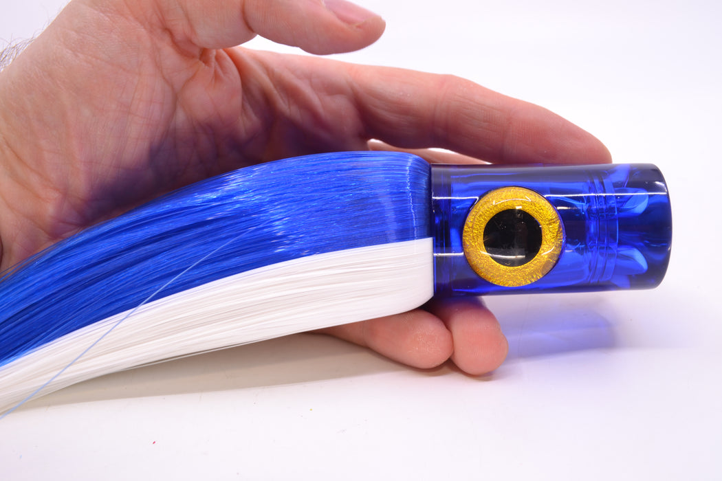 Iland Lures Blue-White Hair Blue Head Iland Express 10.5" 3oz EX221-BL/WH