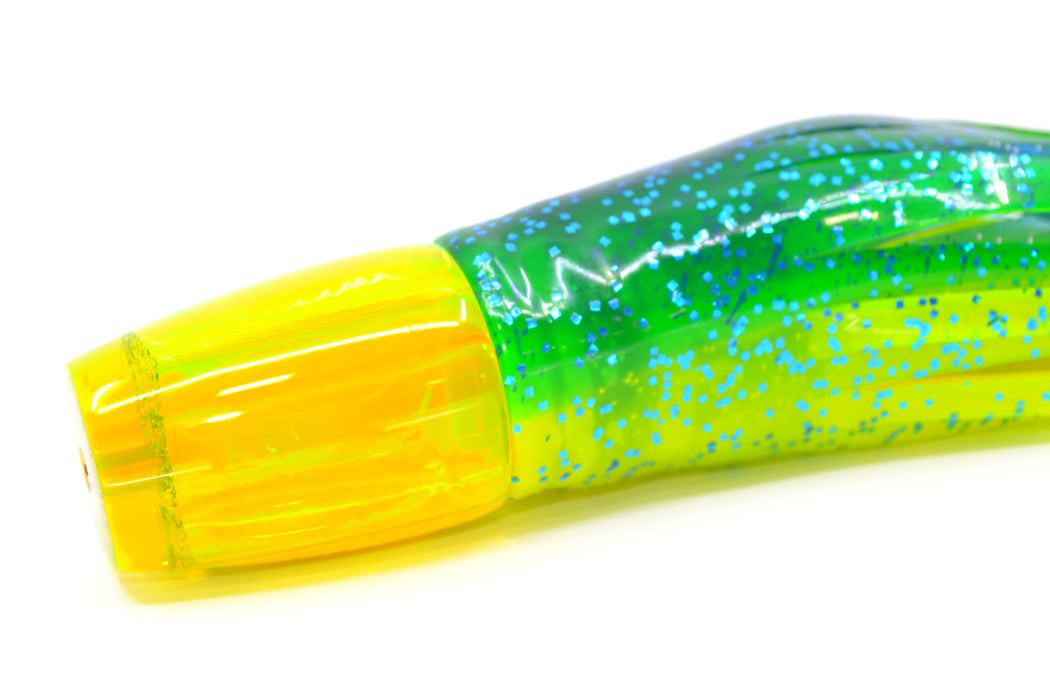Koya Lures Yellow Rainbow JP 511 9" 4oz Skirted Mahi GZE