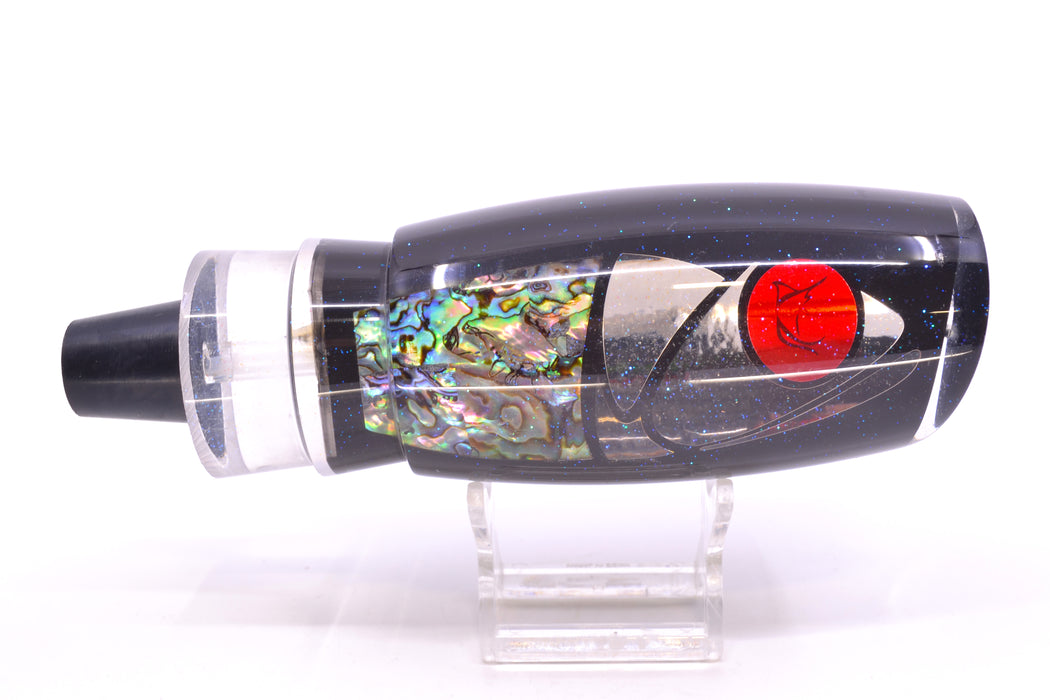 Bonze Lures Hydra Silver-Paua Fish Red Eyes Violator 14" 12.5oz