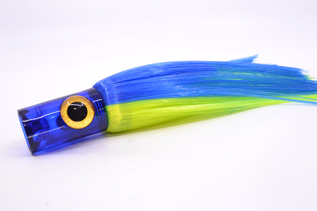 Iland Lures Blue-Chartreuse Hair Blue Head Iland Express 10.5" 3oz EX221-BL/CH