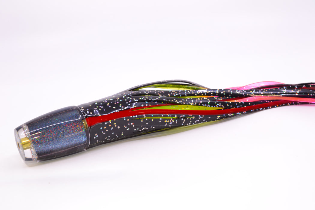 Koya Lures Black Rainbow JP 511 9" 4oz Skirted Black-Rainbow GZE