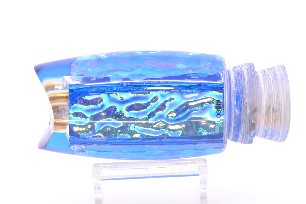 Coggin Lures Ice Blue-Akule Dichro Blue Back 4-Hole Tado Mauna Loa Scoop 12" 9oz