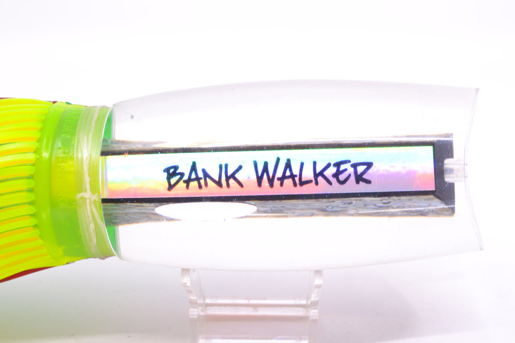 Bonze Lures/Grander Marlin Tackle Bankwalker + D-Flap Teaser Combo Green-Red-Chart