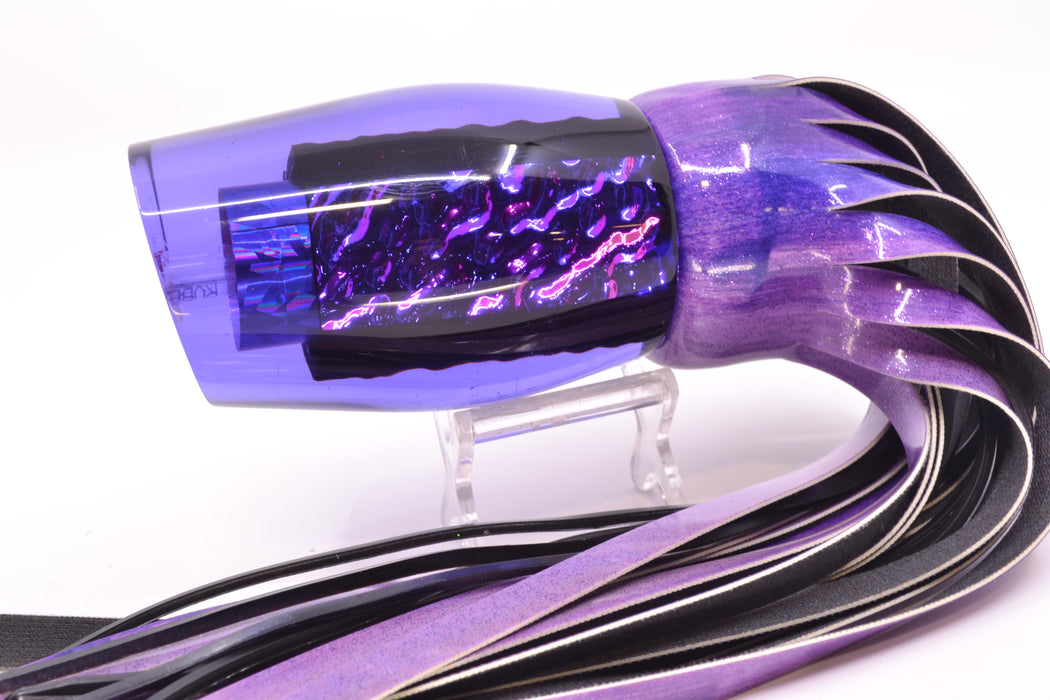 Aloha Lures Purple Rainbow Purple Dichro The Machine 16" 14oz FT Vinyl Purple Eclipse