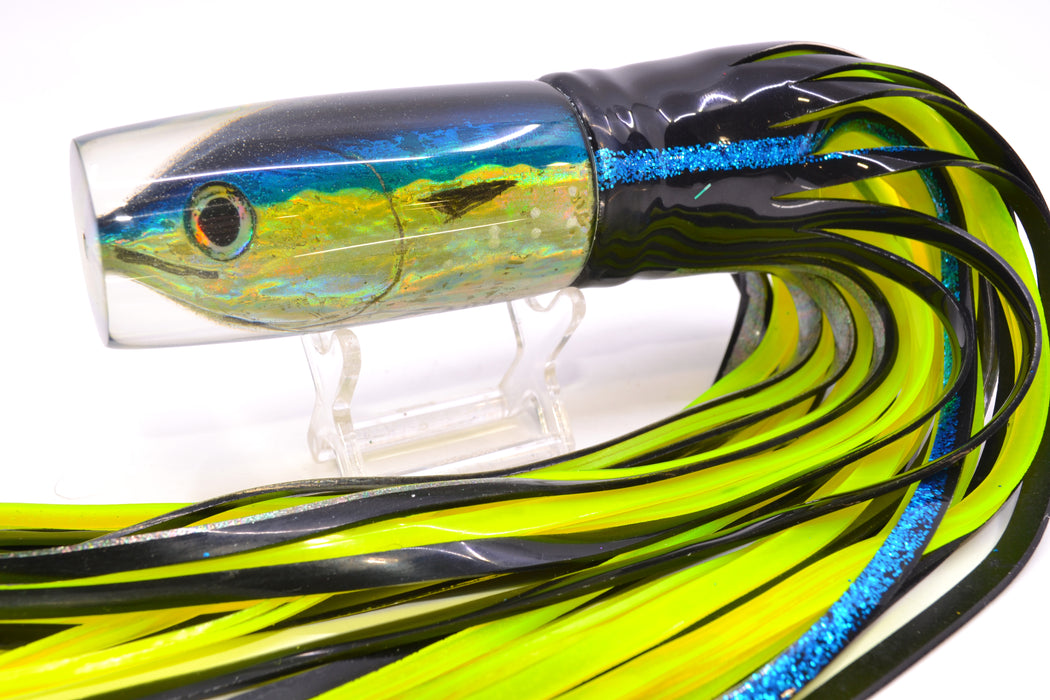 Ali'i Kai Lures Shibi/Yellowfin Medium Hard Head 12" 9oz Skirted Yellowfin GZE