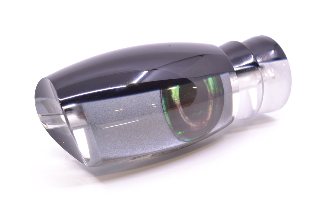 Moyes Lures Silver Pearl Black Back Taxi Eyes Large Argus 14" 6.5oz