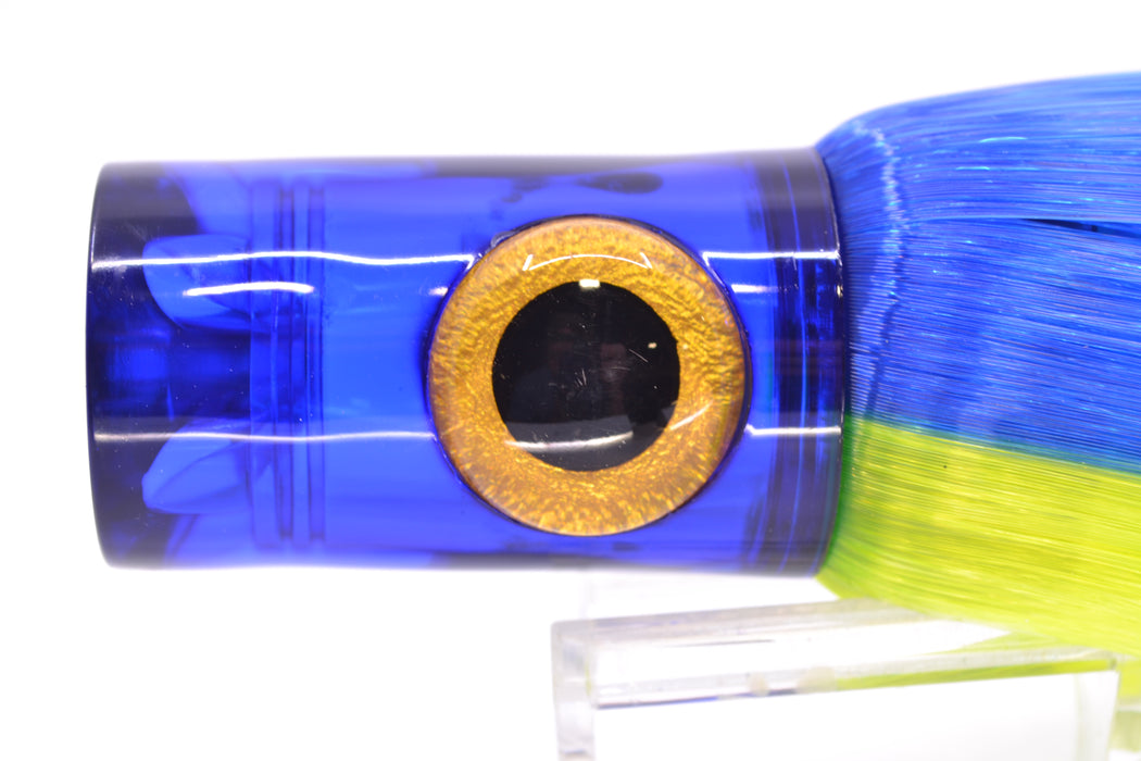 Iland Lures Blue-Chartreuse Hair Blue Head Iland Express 10.5" 3oz EX221-BL/CH