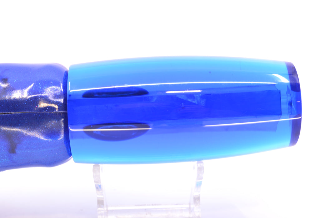 Moyes Lures Ice Blue MOP Blue Back Taxi Eyes XL Shotgun 14" 11oz FT Vinyl Blue Dream GZE