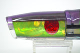 Marlin Magic Lime Green MOP Purple Back Red Eyes Medium Plunger 10" 7.7oz Skirted