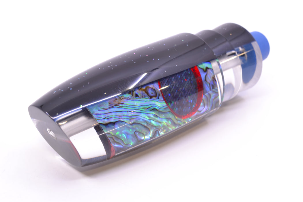 TANTRUM Lures Abalone Shell Black Back Large Plunger 12" 5.4oz