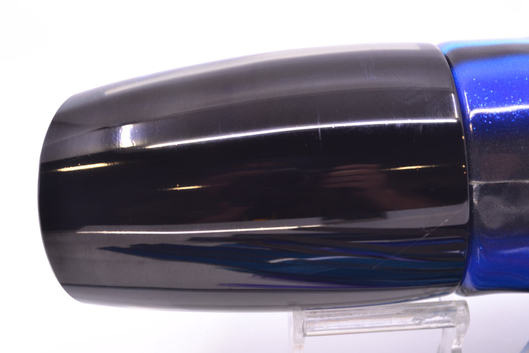 Marlin Magic Blue-Purple Abalone Black Back XXL Ruckus Teaser 18" 20oz FT Vinyl Skipjack GZE