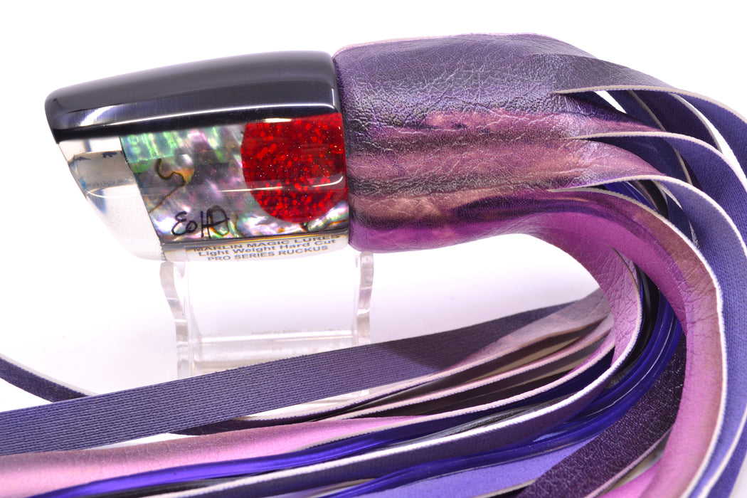 Marlin Magic Pro Series Blue-Purple Abalone Black Back Ruckus 12" 7.8oz ALV Vinyl Skipjack