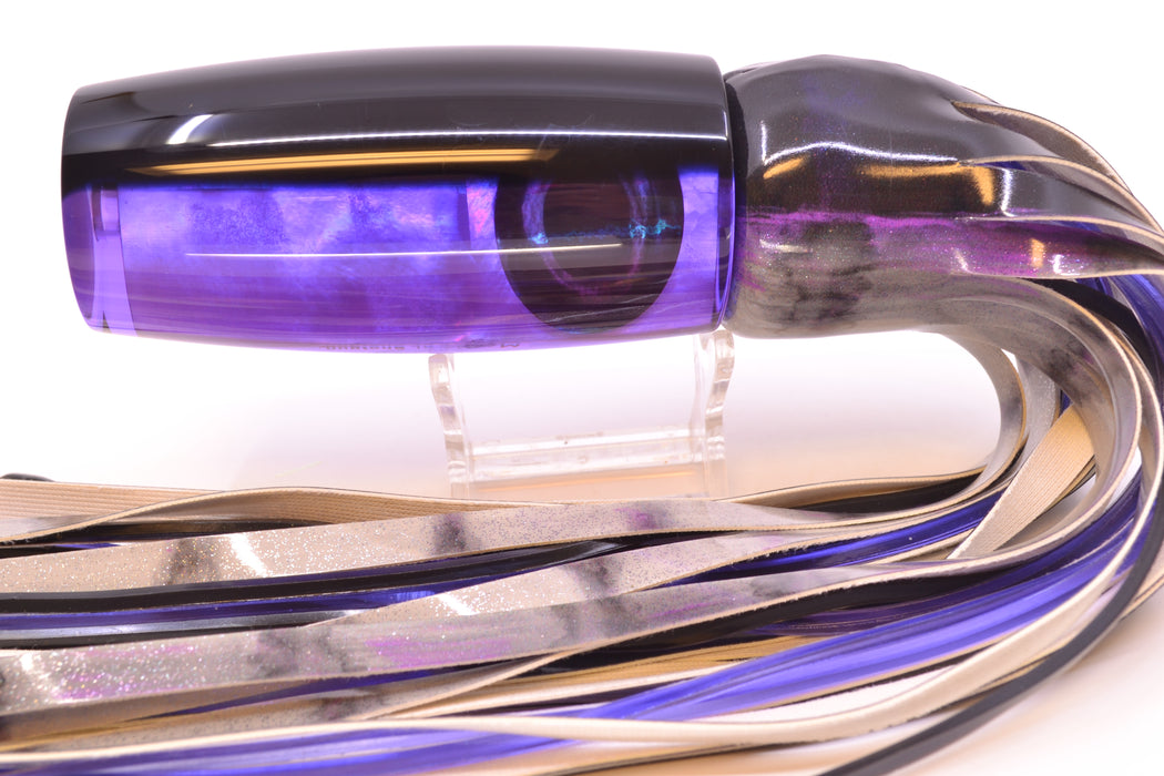 Moyes Lures Purple MOP Black Back Taxi Eyes XL Shotgun 14" 11oz FT Vinyl Purple Drip